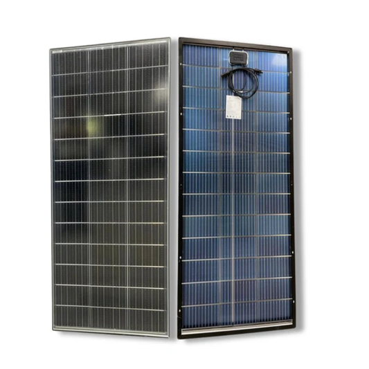 Maple Leaf 200W Monocrystalline Solar Panel &#8211; Clear Glass| Handle Up to 5400Pa Snow Load | Aluminum Frame | IP67 Rated Junction Box