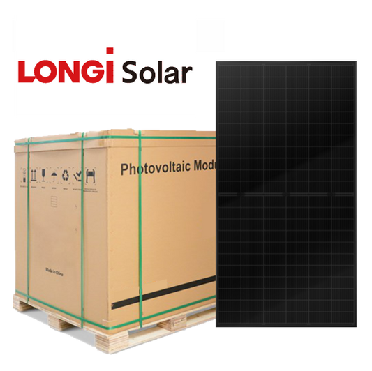 FULL PALLET (36 Pieces) LONGi LR8-54HGBB-500M 500W Bifacial, 1200mm cables