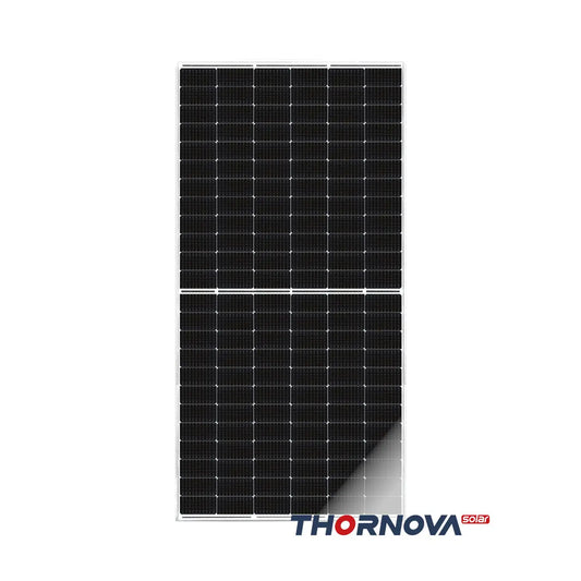 Thornova TS-BGT72(580) – Silver Frame, Bifacial, Solar Panel