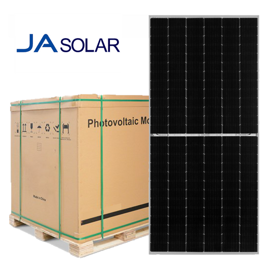 FULL PALLET (31 Pieces) JA Solar JAM66D45-610/LB 610W Bifacial